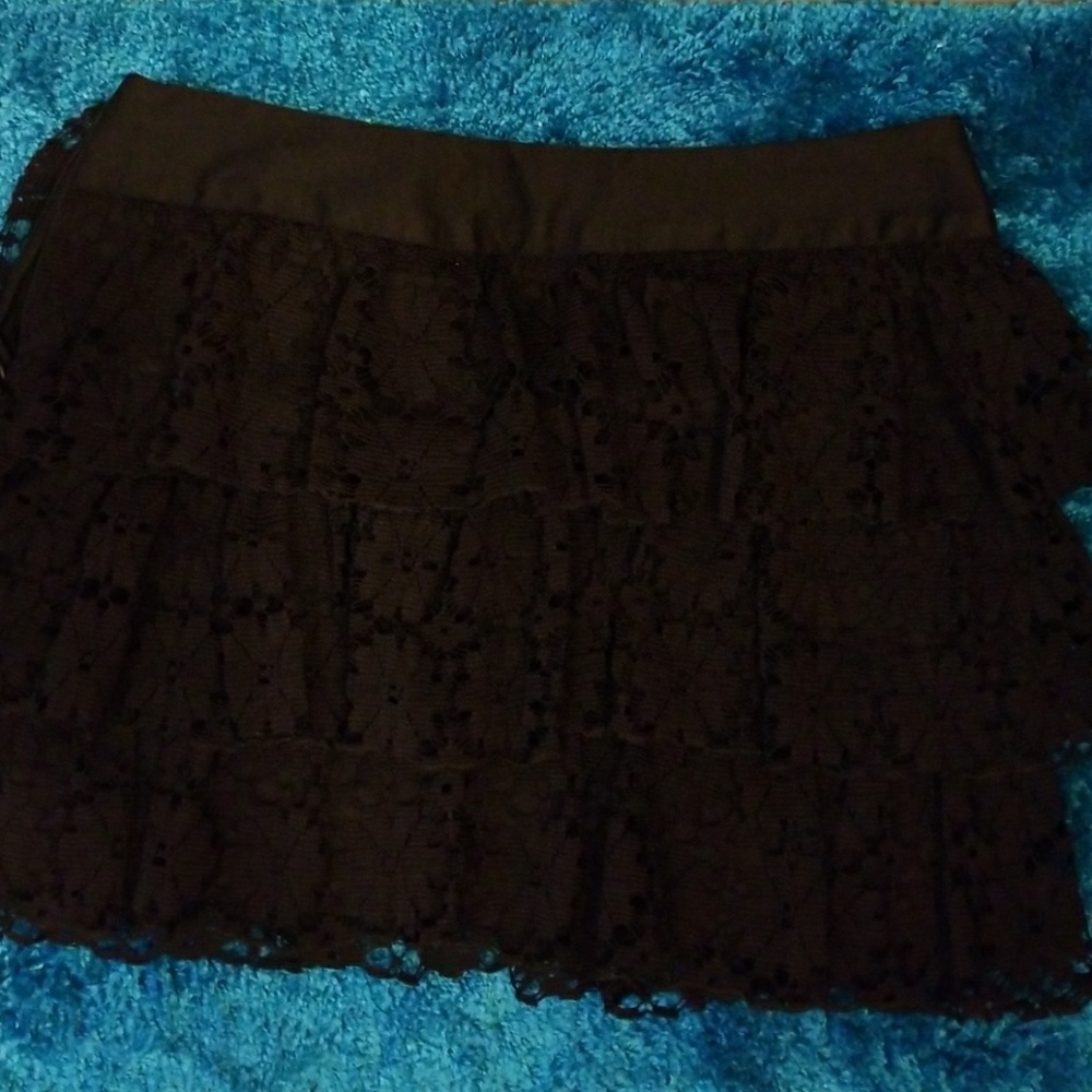 Arden B layered fun frill short skirt